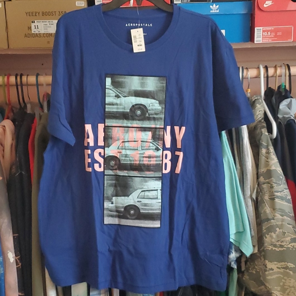 Nwt Aeropostale graphic tee men's XL